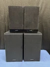 4 Sony Bookshelf Speakers SS-H3500 90W Max SS-CBX20 Used Tested With Scratches. Fixed Price $150.00.