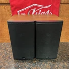 Boston Acoustics CR6 Bookshelf Speakers Brown (pair) ** Tested Clean (look). Fixed Price $79.99.