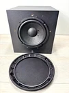 Yamaha YST-SW012 Front-firing Active Subwoofer 8" Black Wired Stereo 45 Watts. Fixed Price $94.99.