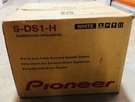 Pioneer S-DS1-H Direct Diffuse Stereo Surround 4-1/2" Speakers Pair W/brackets. Fixed Price $79.00.