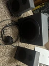 Logitech Z333 2.1 Channel Speaker System With Subwoofer. Fixed Price $90.00.