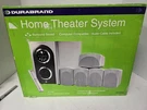 Durabrand HT-3915 Home Theater Subwoofer & Speakers 90 Watts. Fixed Price $89.99.