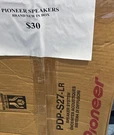 Pioneer PDP-S27-LR Speaker System Model. Fixed Price $80.00.