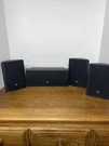(set Of 4) 3 Infinity Minuette Mps Satellites Speakers & 1 Center Channel. Fixed Price $40.79.