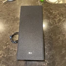 Lg Wireless Active Subwoofer SPL5B-W (p/n: MEZ62425904). Fixed Price $43.00.