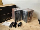 Mevosto DS19 Active Wireless Bookshelf Speakers 36W Rms Bt 5.4 Inch Woofer. Fixed Price $74.99.