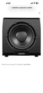 Definitive Technology Sc 2000 Supercube Subwoofer 7.5" 650-WATT. Fixed Price $200.00.