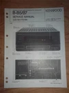 Kenwood Service Manual B-B5/B7 Amplifier UD-501/701M Original Repair. Fixed Price $10.98.