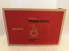New Sony SS-B1000 Black Wood Bookshelf Speakers System Pair 120 Watts Nos Nrfb. Fixed Price $54.99.