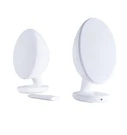 Kef Egg Versatile Desktop Speaker System - Gloss White (pair). Fixed Price $299.00.