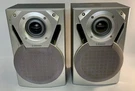 Emerson 60-1409 Speakers Ohm Silver/black 13" T X 8" 6" D Works!. Fixed Price $24.99.