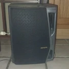 Aiwa SX-NA74 Bookshelf Speakers Pair, 2.0 Channel, 120W, 6 Ohms, Black/silver. Fixed Price $50.00.