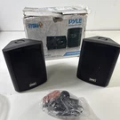 Pyle Waterproof Wall Mount Speaker System -PDWR52BTBK (black). Fixed Price $50.00.