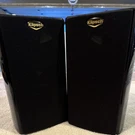 Klipsch Wired Bookshelf Speakers Black Banana Jack Plastic Pair Model Hd 300. Fixed Price $45.00.