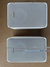 Realistic Minimus 7 Speaker Pair 40-2045 White 40W 8 Ohm Radio Shack Tested Nice. Fixed Price $59.99.