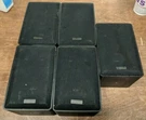 Broken As Is Sherwood Surround Sound Set Rear Front Center 8OHMS SP-150S-R L. Fixed Price $39.96.
