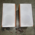 Panasonic SB-PM53 Bookshelf Speakers Wood Grain 90 Watts Tested & Working. Fixed Price $32.99.