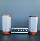 Vintage Realistic SA-101 Stereo Amplifier + Jvc FSSD990 Speakers. Fixed Price $134.00.