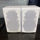 Triad Inroom Bookshelf Speakers Pair Bronze Satellite White. Fixed Price $300.00.
