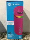 Jlab Go Party Portable Speaker Pink: Bluetooth, Waterproof, Led Light, Usb-c. Fixed Price $18.75.