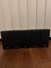 5 Bose Used Cond Black Cube Speaker Doubleshot Acoustimass Lifestyle.. Fixed Price $60.00.