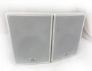 Pair (2X) Crestron Saros SR6T-W-T 6.5" Surface Mount Indoor/outdoor Speakers. Fixed Price $109.99.