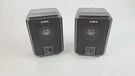 Aiwa SC-A9 Pair Speakers Vintage No Power Cord Missing One Battery Cover. Fixed Price $29.99.