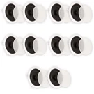Theater Solutions TS65C Flush Mount Speakers With 6.5" Woofers Ceiling Pairs. Fixed Price $236.99.