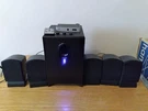 Coby CSP96 300 Watt 5.1 Channel Home Theater Speaker System Subwoofer Tested!!. Fixed Price $99.99.