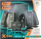 Logitech X-540 5.1 Surround Sound Speaker System 70W Rms New Nos. Fixed Price $175.00.