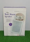 Radioshack 40-4095 2-WAY Wall-mount Speaker (1) Wide Angle Tweeter 100WATTS Max. Fixed Price $23.00.
