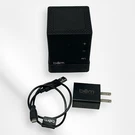 Bem Wireless Mojo Ii Bluetooth Speaker HL2750 With Base And Adapter Black. Fixed Price $6.98.