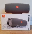 Brand New! Bluetooth Waterproof Speaker - Grey (JBLCHARGE4GRYAM). Fixed Price $92.00.