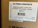 Speakercraft Proficient Outdoor Planter 6" - Concrete. Fixed Price $355.00.