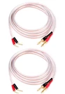 2 Pack Pin Type Plug To Banana Male Speaker 1M(3.3FT), Gold-plated. Fixed Price $26.15.