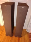 Pair Klipsch R-26F Reference Floor Standing Speakers Black For Stereo Tube Amps. Fixed Price $300.00.