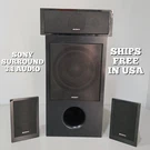 Sony SS-WS102 Subwoofer SS-CT101 Center & (2) TS-102 Satellite Speakers System. Fixed Price $89.99.