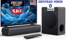 Geoyeao Bluetooth Subwoofer 200W 2.1 Ch Dolby Atmos Surround. Fixed Price $69.95.