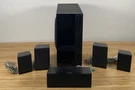 Samsung 5.1 Home Theater Speakers And Wires PS-EW2-2 PS-EC1-2 PS-ES2-1 PS-ES1-4. Fixed Price $62.99.