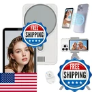 Vlog Selfie Monitor Screen For Iphone 7-16 Series & Android, Magnetic Back Camer. Fixed Price $46.86.