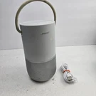Bose 429329 Bluetooth Portable Smart Speaker White W/ Cable. Fixed Price $119.99.