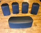 Polk Audio RM2350 Surround Sound Satellite Speakers & RM2650 Center Set Of. Fixed Price $80.00.