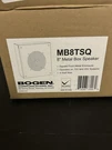 Bogen MB8TSQ 8" Metal Box Speaker White. Fixed Price $49.99.