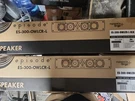 Genuine Episode ES-300-OWLCR-L-BLK 23 On Wall Speaker 90 Watt Rms Nib. Fixed Price $199.95.