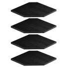 Jjl Corner Shelves, 12 Inch Shelf Wall Mounted With Wire Hole, 4 Tier .... Fixed Price $59.27.