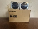 Aiwa SX-R290 Speakers System, Silver Colo,r (set Of 2), Excellent Condition. Fixed Price $31.50.