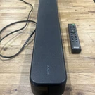 Sony - HTS100F 2.0 Channel Soundbar With Bass Reflex Speaker Black. Fixed Price $57.95.