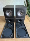 Kef Q100 Bookshelf Speakers 8 Ohms 10- 100W 2 Channel Black Pair. Fixed Price $244.00.
