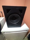 Tannoy Passive 110 Subwoofer Black Wired Cube For Home Theater System. Fixed Price $250.00.