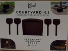 Klipsch Courtyard 4.1-CHANNEL Landscape Speaker System New. Fixed Price $1329.00.